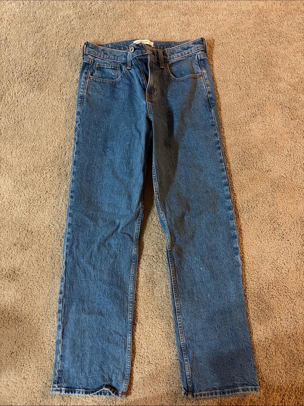 Abercrombie & Fitch 90’s Straight Mid Rise